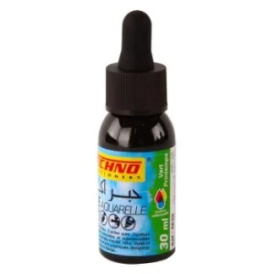ENCRE AQUARELLE 30ml VERT PRINTEMPS "TECHNO" REF: 5628