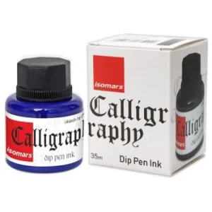 ENCRE CALLIGRAPHIE BLEU 35ml "ISOMARS" REF: CG35-BL