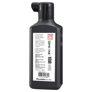 ENCRE CALLIGRAPHIE SUMI INK NOIR DE 180 ml "Kuretake" REF: CNCE103-18