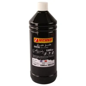 ENCRE DE CHINE 1000ml NOIR "TECHNO" REF: 5614