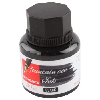 ENCRE POUR STYLO A PLUME NOIR 35ml "ISOMARS" REF: FPI35-35BK