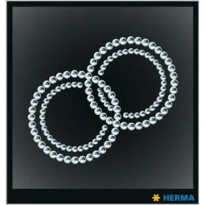 ETIQUETTES CRYSTAL ANNEAU "HERMA" REF: 15375