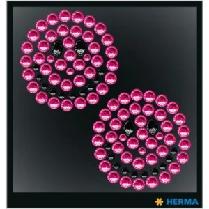 ETIQUETTES CRYSTAL HAPPY FACE "HERMA" REF: 15374