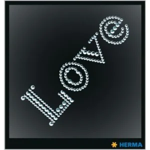 ETIQUETTES CRYSTAL LOVE "HERMA" REF: 15383