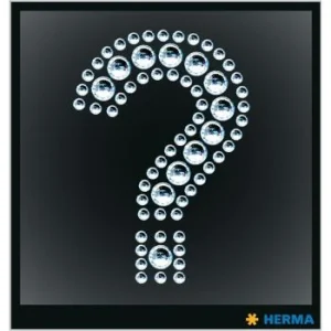 ETIQUETTES CRYSTALSYMBOLE ? "HERMA" REF: 15366