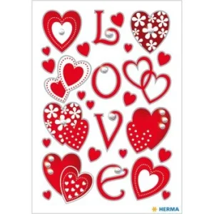ETIQUETTES MAGIC LOVE GEMES "HERMA" REF: 6287