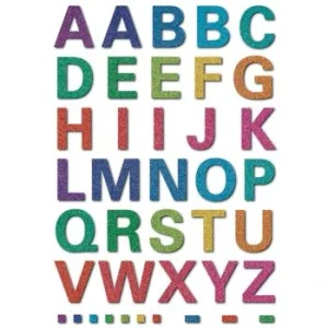 ETIQUETTES MAGIQUE LETTRES ETINCE "HERMA" REF: 3664