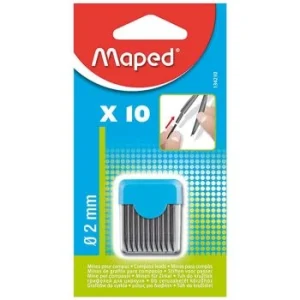 ETUI MINES 10 MINES 02mm SOUS BLISTER "MAPED" REF: 134210