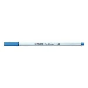 FEUTRE PINCEAU PEN 68 BRUSH BLEU FONCE "STABILO" REF: 568/41