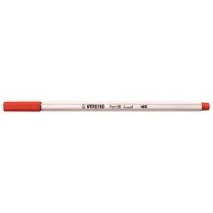 FEUTRE PINCEAU PEN 68 BRUSH CARMIN "STABILO" REF: 568/48