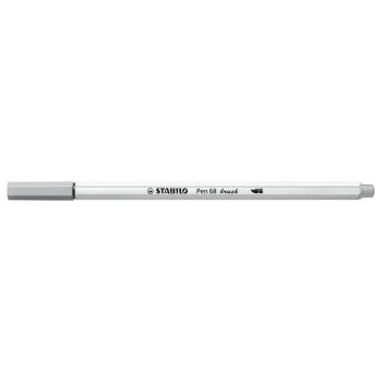 FEUTRE PINCEAU PEN 68 BRUSH GRIS MOYENNEMENT CLAIR "STABILO" REF: 568/95