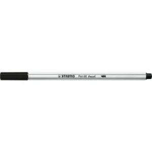 FEUTRE PINCEAU PEN 68 BRUSH NOIR "STABILO" REF: 568/46