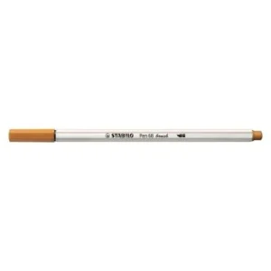 FEUTRE PINCEAU PEN 68 BRUSH OCRE FONCE "STABILO" REF: 568/89