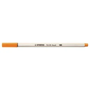 FEUTRE PINCEAU PEN 68 BRUSH ORANGE "STABILO" REF: 568/54