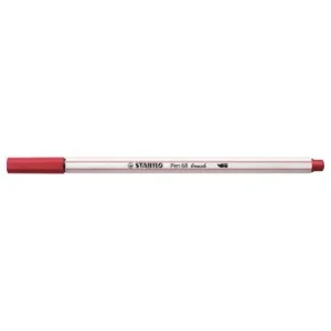 FEUTRE PINCEAU PEN 68 BRUSH ROUGE FONCE "STABILO" REF: 568/50