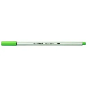 FEUTRE PINCEAU PEN 68 BRUSH VERT FEUILLE "STABILO" REF: 568/43