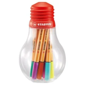 FEUTRE POINTE FINE 88 MINI COLORFUL IDEAS PRESENTOIR 12 PCS "STABILO" REF: 77/5-688-6