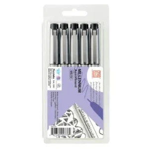 FEUTRE POINTE FINE MILLENNIUM ASSORTIMENT DE 5 PC "Kuretake" REF: MS/5V