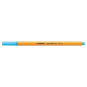 FEUTRE POINTE FINE POINT 88 BLEU FLUO "STABILO" REF: 88/031