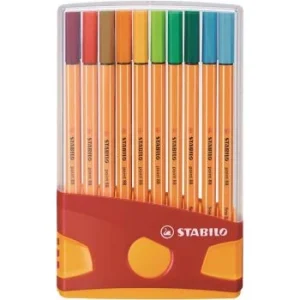 FEUTRE POINTE FINE POINT 88 JEU DE 20 COULEURS COLORPARADE "STABILO" REF: 8820-03