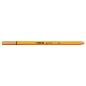 FEUTRE POINTE FINE POINT 88 OCRE FONCE "STABILO" REF: 88/89