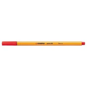 FEUTRE POINTE FINE POINT 88 ROUGE FLUO "STABILO" REF: 88/040