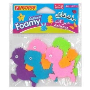 FEUTRINE ADHESIVE EN FORME POUSSIN "TECHNO" REF: 4613