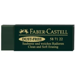 GOMME DUST-FREE VERTE "FABER CASTELL" REF: 587122