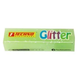 GOMME GLITTER JAUNE "TECHNO" REF: 4944