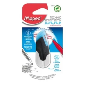 GOMME TECHNIC DUO SOUS BLISTER NOIR BLEU "MAPED" REF: 106310