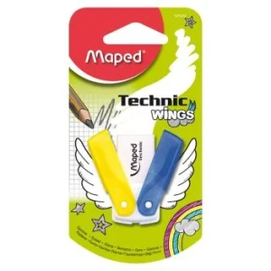 GOMME WINGS SOUS BLISTER BLEU JAUNE "MAPED" REF: 127310