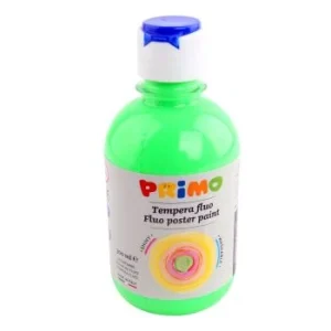 GOUACHE HAUTE QUALITE FLACON DE 300ml VERT FLUO "PRIMO" REF: 255TF300610
