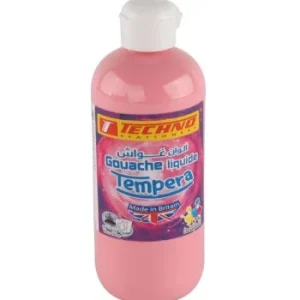 GOUACHE TEMPERA FLACON 300 ML ROSE "TECHNO" REF: 5561