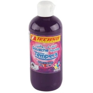 GOUACHE TEMPERA FLACON 300 ML VIOLET "TECHNO" REF: 5562