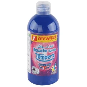 GOUACHE TEMPERA FLACON 500 ML BLEU OUTREMER "TECHNO" REF: 5569