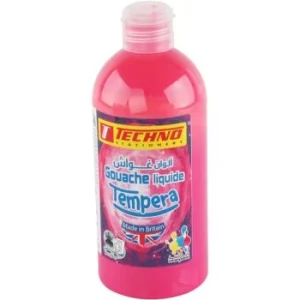 GOUACHE TEMPERA FLACON 500 ML MAGENTA "TECHNO" REF: 5566