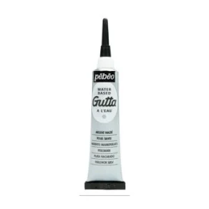 GUTTA A L'EAU ARGENT NACRE TUBE DE 20 ml "PEBEO" REF: 147011