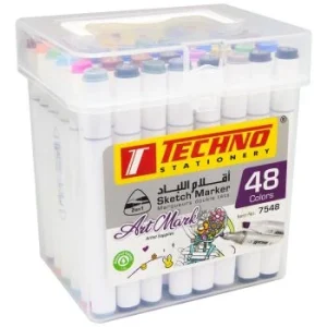 MARQUEUR DOUBLE TETE ARTMARK BOITE 48 COULEURS "TECHNO" REF: 7548