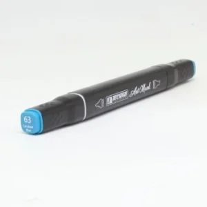 MARQUEUR DOUBLE TETE CERULEAN BLUE SQUARE ARTMARK "TECHNO" REF: 6087