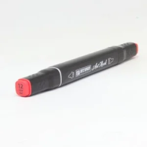 MARQUEUR DOUBLE TETE CORAL RED SQUARE ARTMARK "TECHNO" REF: 6042