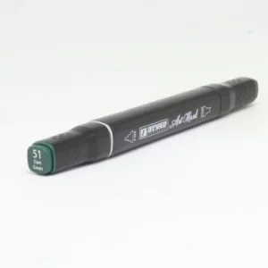 MARQUEUR DOUBLE TETE DARK GREEN SQUARE ARTMARK "TECHNO" REF: 6076