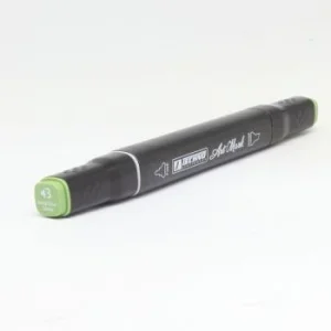 MARQUEUR DOUBLE TETE DEEP OLIVE GREEN SQUARE ARTMARK "TECHNO" REF: 6068