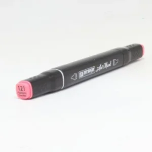 MARQUEUR DOUBLE TETE FLUORESCENT CORAL RED SQUARE ARTMARK "TECHNO" REF: 6128