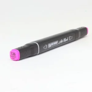 MARQUEUR DOUBLE TETE FLUORESCENT PINK SQUARE ARTMARK "TECHNO" REF: 6133