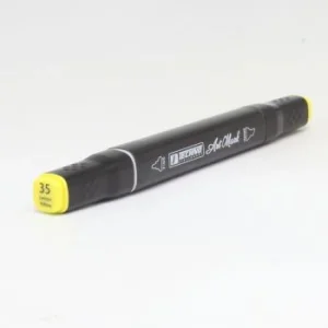 MARQUEUR DOUBLE TETE LEMON YELLOW SQUARE ARTMARK "TECHNO" REF: 6062
