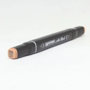 MARQUEUR DOUBLE TETE POTATO BROWN SQUARE ARTMARK "TECHNO" REF: 6123