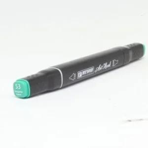 MARQUEUR DOUBLE TETE TURQUOISE GREEN SQUARE ARTMARK "TECHNO" REF: 6078