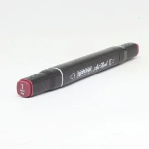 MARQUEUR DOUBLE TETE WINE RED SQUARE ARTMARK "TECHNO" REF: 6031