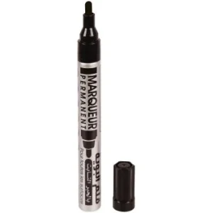 MARQUEUR PERMANENT POUR TOUTES SURFACES NOIR "TECHNO" REF: 4520
