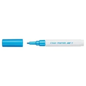 MARQUEUR PINTOR POINTE FINE BLEU METALLIQUE "PILOT" REF: SW-PT-F-ML